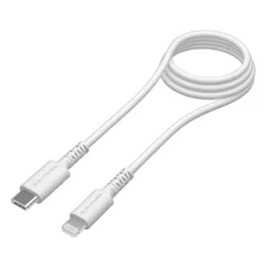 tamas 多摩電子工業 USB-C ライトニング充電通信ケーブル 1.0m TH212LC10QW C to L 1m 充電ケーブル 断線に強い Lightning タイプC
