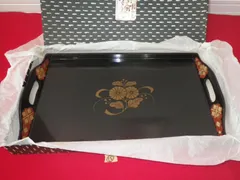 秀衡塗　お盆　四角　盛岡特産 四方盆 - 秀衡塗工房 丸三漆器 オンラインストア