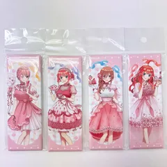 4種セット (桜アフタヌーンティー) ロングスクエア缶バッジ 「五等分の花嫁」