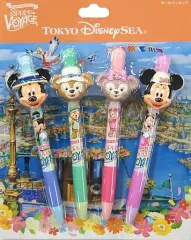 【中古】ペン キービジュアル ボールペンセット(4本組) 「ミッキーとダッフィーのスプリングヴォヤッジ2012」 東京ディズニーシー限定