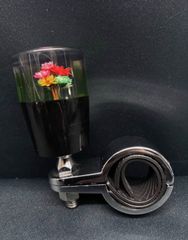 ハンドルスピンナー 水中花 旧車 デコトラ 軽トラ クリアグレー - メルカリ