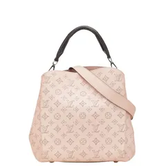 ルイ ヴィトン モノグラム マヒナ バビロンPM ハンドバッグ ショルダーバッグ 2WAY M50033 マグノリア ピンク レザー レディース LOUIS VUITTON【234-16181】