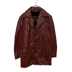 【JCPenney】 70s 黒タグ 本革 レザージャケット S-3006