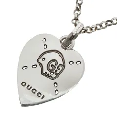 美品✨　グッチ　ネックレス　ゴースト　ハート　スカル　GG シルバー　925 楽天市場】【ギフト品質】グッチ GUCCI ネックレス ゴースト