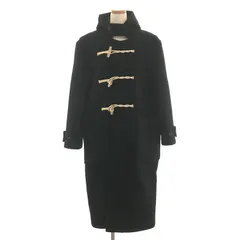 LENO / リノ | ウール カシミヤ ロング ダッフル コート | 1 | ブラック | レディース