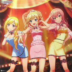 [중고] 포스터 LP 사이즈 포스터 재킷 일러스트 [CD THE IDOLM @ STER CINDERELLA GIRLS STARLIGHT MASTER for the NEXT! 03 Gossip Club] 게이머즈 구입 특전