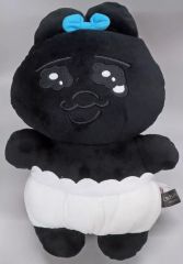 ZOZOTOWN 限定 おぱんちゅうさぎ ぬいぐるみ ブラック black - メルカリ