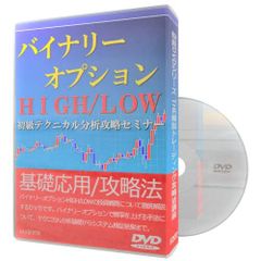 バイナリーオプションHIGH/LOW 初級テクニカル分析攻略セミナー