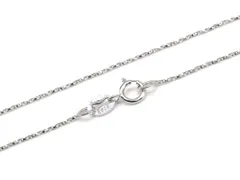 シルバー925 ペンダントチェーン 40cm スクリューチェーン ネックレス チェーン silver925 スクリュー チェーン