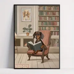 モダン　インテリア　ポスター　アート　レトロ　犬　ペット　ガレージ　リビング　キッチン　カフェ　バー　店舗　ガレージ　ミッドセンチュリー　北欧　パリ