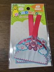 ロディ　ループ付き　ワッペン　ピンク　2個入り