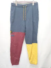 ◇ Θ NEW BALANCE ニューバランス スウェット パンツ サイズL ネイビー マルチ メンズ E  【1411130009921】