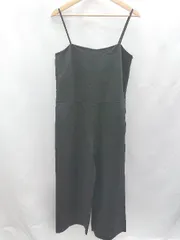 ◇ Θ Sonny Label サニーレーベル サロペットパンツ サイズ36 ブラック レディース E  【1502180060908】