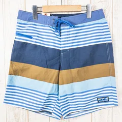 【Men's 30 ブルー系】 Patagonia ( パタゴニア ) ウェーブ フェアラー ボード ショーツ 19インチ ナイロン 86623 International Men's FLBE 化繊 ショーツ ショートパンツ ボトムス ウェ