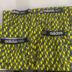 新品未使用　adidas neo 幾何学柄プリント インナーパンツ　4枚セット