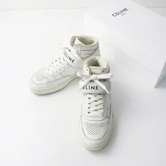 セリーヌ　スニーカー　厚底　ウェッジソール　38 24.5 美品　プラダ セリーヌスニーカー厚底ウェッジソール38 24.5 美品プラダ