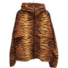 Onitsuka Tiger オニツカタイガー 22SS 非売品 タイガープリントジップジャケット 22SSOT02 オレンジ系 -のサムネイル