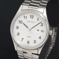 良品！SEIKO SPIRIT 7N43-7B60　純正ベルト　電池交換済み！ SEIKO（7N43-7B60）スピリット：ガラス交換｜川口誠