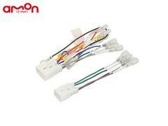 ■ノア AZR60G AZR65G オーディオハーネス エーモン 2202 10ピン/6ピン H13.11～H19.06 200mm窓口 デッキ200mm