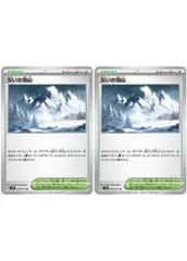 【中古】 ポケモンカードゲーム 災いの雪山 SV2P SV2P 070/071 U 2枚セットのサムネイル
