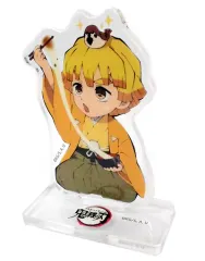 【中古】アクリルスタンド・アクリルパネル 我妻善逸 「鬼滅の刃×ufotable cafe 2020年お正月イベント アクリルスタンド」