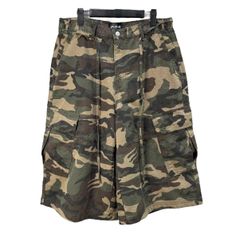 P.O.S RIPSTOP CARGO BAGGY SHORTS
