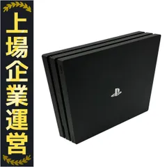 SONY CUH-7100B PlayStation4 Pro ジェット・ブラック 1TB ゲーム機 プレイステーション ソニー 中古 C10299668