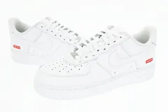 シュプリーム SUPREME ×NIKE ナイキ AIR FORCE 1 LOW White エアフォース1 ロー ホワイト CU9225-100 28 ホワイト ブランド古着ベクトル 中古☆AA★▲■250401