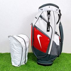 NIKE / ナイキ　14分割　キャディバッグ　ホワイト　廃盤品　カート　 キャディバック　ゴルフ用品