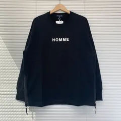 COMME des GARÇONS HOMME スウェット 田中オム フェード COMME des GARÇONS HOMME スウェット 田中オム ブラック - メルカリ