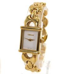 GUCCI グッチ 1800L SS/QZ ホワイト文字盤 レクタンギュラー レディース腕時計 稼動品【OE-919】