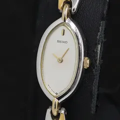 セイコー エクセリーヌ 腕時計　1E20-6220 白文字盤 レディース SEIKO】セイコー エクセリーヌ 1E20-6220 白文字盤 レディース