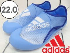 【アディダス】IE0243 キッズ スポーツサンダル ブルー 22㎝ 250514W022