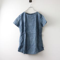 MARGARET HOWELL - 美品 2020SS マーガレットハウエル MARGARET HOWELL FADED LINEN ニット 2/リネン セーター プルオーバー【2400013562836】 MARGARET HOWELL - 美品 2020SS マーガレットハウエル MARGARET