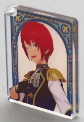 【中古】キーホルダー 朱桜司(Knights衣装) 「あんさんぶるスターズ!! 追憶セレクション チェックメイト×animatecafe トレーディング CoLotta 追憶セレクション チェックメイト」