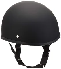 61cm~62cm未満) (頭囲 711805 XL マットブラック ダックテール ハーフ ヘルメット Center) Parts バイクパーツセンター(Bike