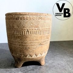 【トライバリズムポット】  おしゃれ 陶器鉢 5寸 5号 中型 観葉植物