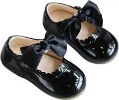 しあわせ倉庫 キッズ シューズ 女の子 ベビー フォーマル 靴 子供靴 結婚式 発表会 入園式(ブラック,  18.5～19.0 cm)