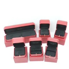 ITGT3W9VTFPC Cartier カルティエ 空き箱 ボックス アクセサリーケース ジュエリーケース リング用 ピアス用 ブレスレット用 6点