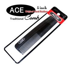新品 USA 米国 ACE エースコーム 5インチ 12.5cm くし アメリカ トラディショナル ハードラバー製