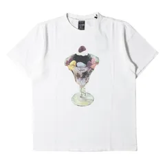 新品 NUMBER (N)INE ナンバーナイン Tシャツ サイズ:3 09AW A CLOSED FEELING期 パフェ グラフィック クルーネック 半袖Tシャツ デッドストック ホワイト 白 トップス カットソー【メンズ】のサムネイル