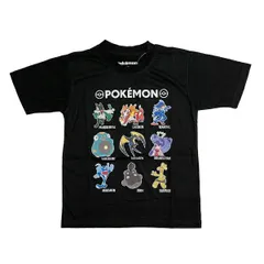 ポケットモンスター Tシャツ(140cm) パルデア地方 ブラック キッズ ポケモン アパレル