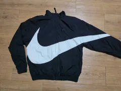 Nike ビッグスウオッシュナイロンジャケット Sサイズ ブラック/ホワイト XL 新品 NIKE ナイキ BIG SWOOSH ビッグスウォッシュ スウッシュ