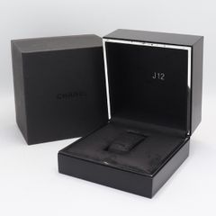 美品】シャネル J12 純正 時計ケース 空箱 ギャランティ冊子・外箱付 2