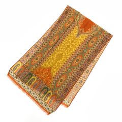 ETRO エトロ  ストール   マスタード  レディース ペイズリー柄　240001139338