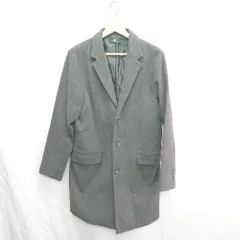 ■ ⊃ MONO-MART モノマート 長袖 コート サイズL チャコールグレー レディース E  【1411280020203】