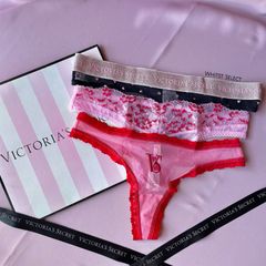 【3枚セット】レースソングパンティ Victoria's Secret