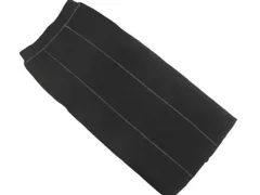 LOWRYS FARM ローリーズファーム リブ ニット ロング タイト スカート sizeF/黒 ◇■ レディース