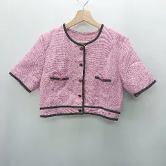 ◇ ⊂ Φ GRL グレイル 半袖 シャツ サイズL ピンク系 レディース E  【1410100060986】