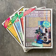 THE MOTHER EARTH NEWS No.72, No.77, No.78, No.79 / 4冊 (1981年, 1982年, 1983年）